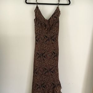 ECI strap dress